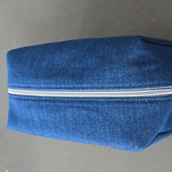 New never used DIOR denim bag pouch Dior denim Star charm & Miss Dior - Picture 4 of 8